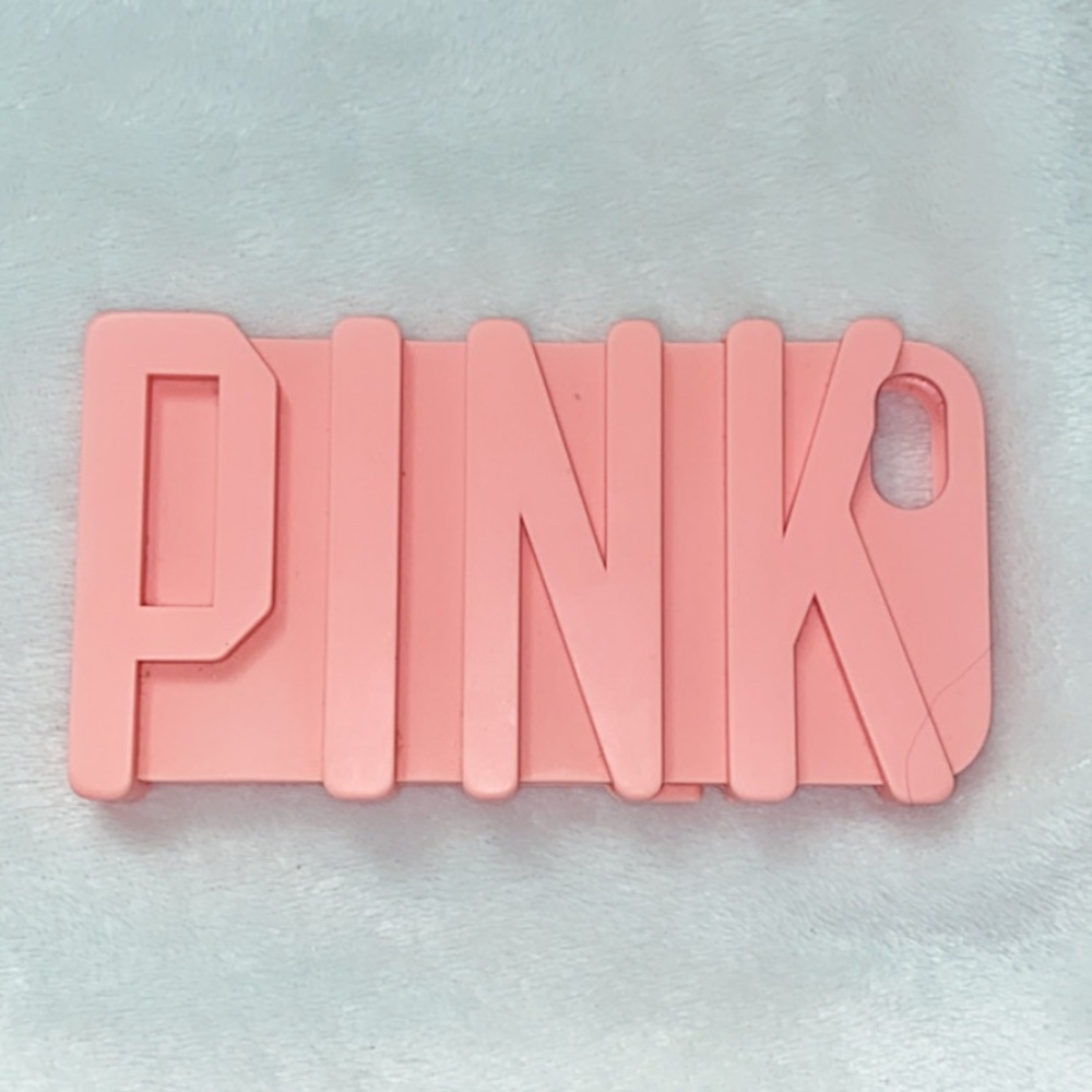 Pink iPhone 7 case.